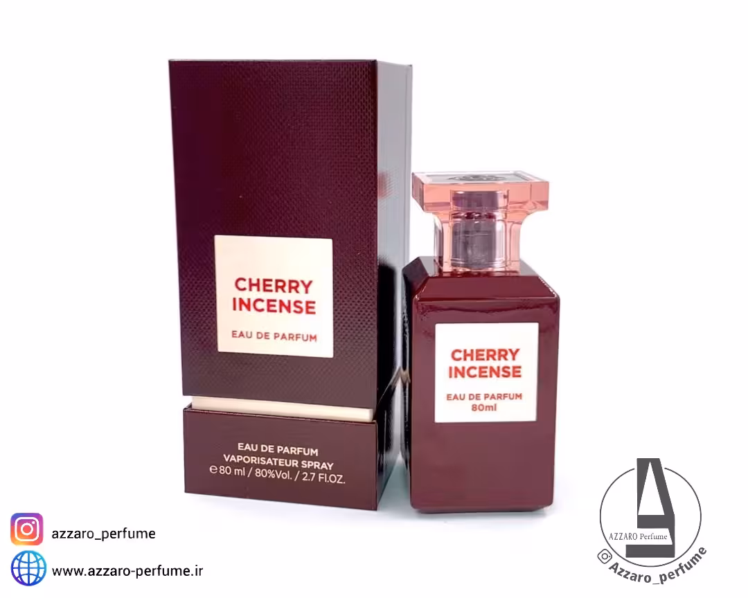 ادکلن فراگرنس تام فورد چری اسموک Cherry Incense حجم 80 میل