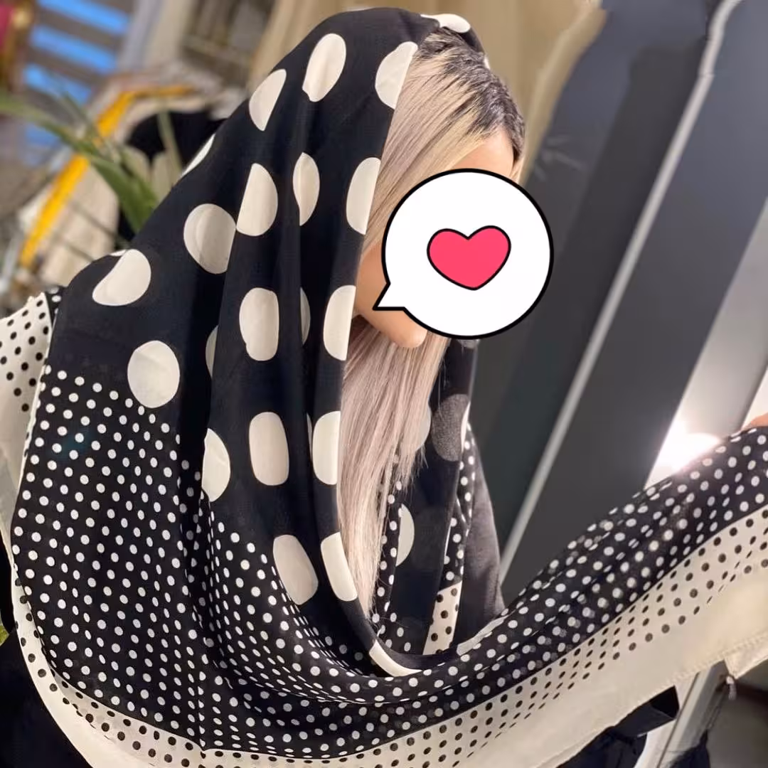 روسری نخی قواره 140 در دو رنگ