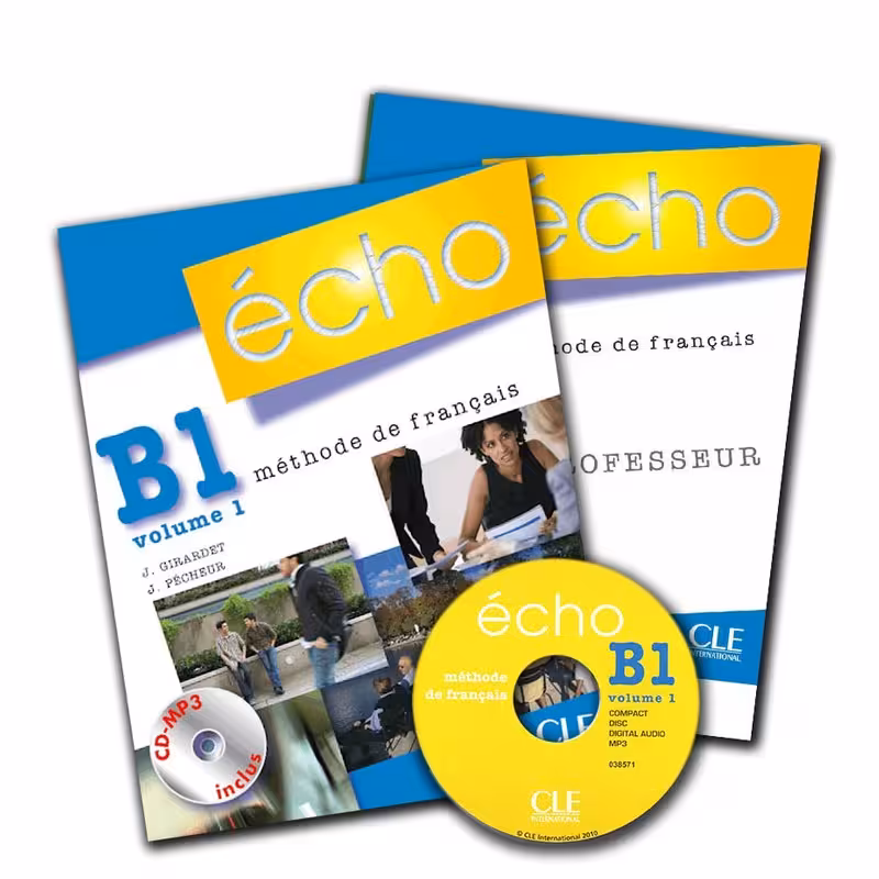 echo b1 volume 1 methode de francais کتاب