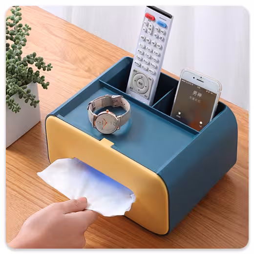 جای دستمال کاغذی رو میزی طرح فانتزی