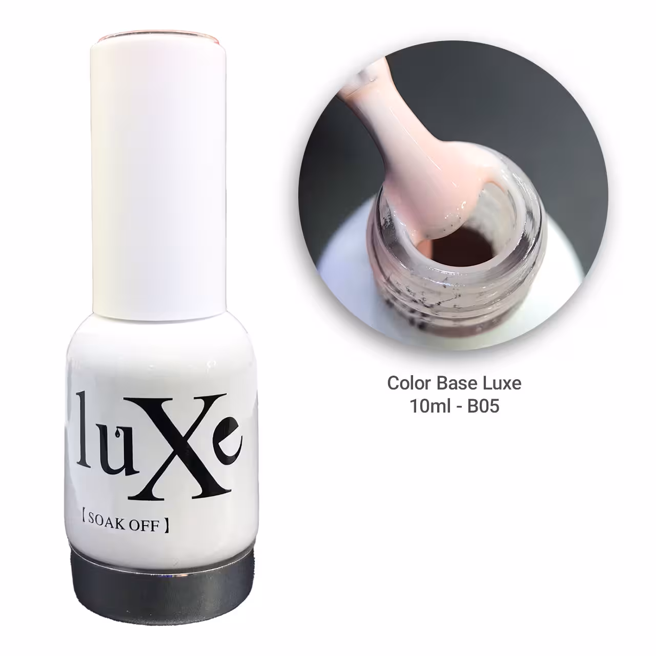 لاک ژل بیس فرنچ Luxe لوکسی 10 میل کد B05