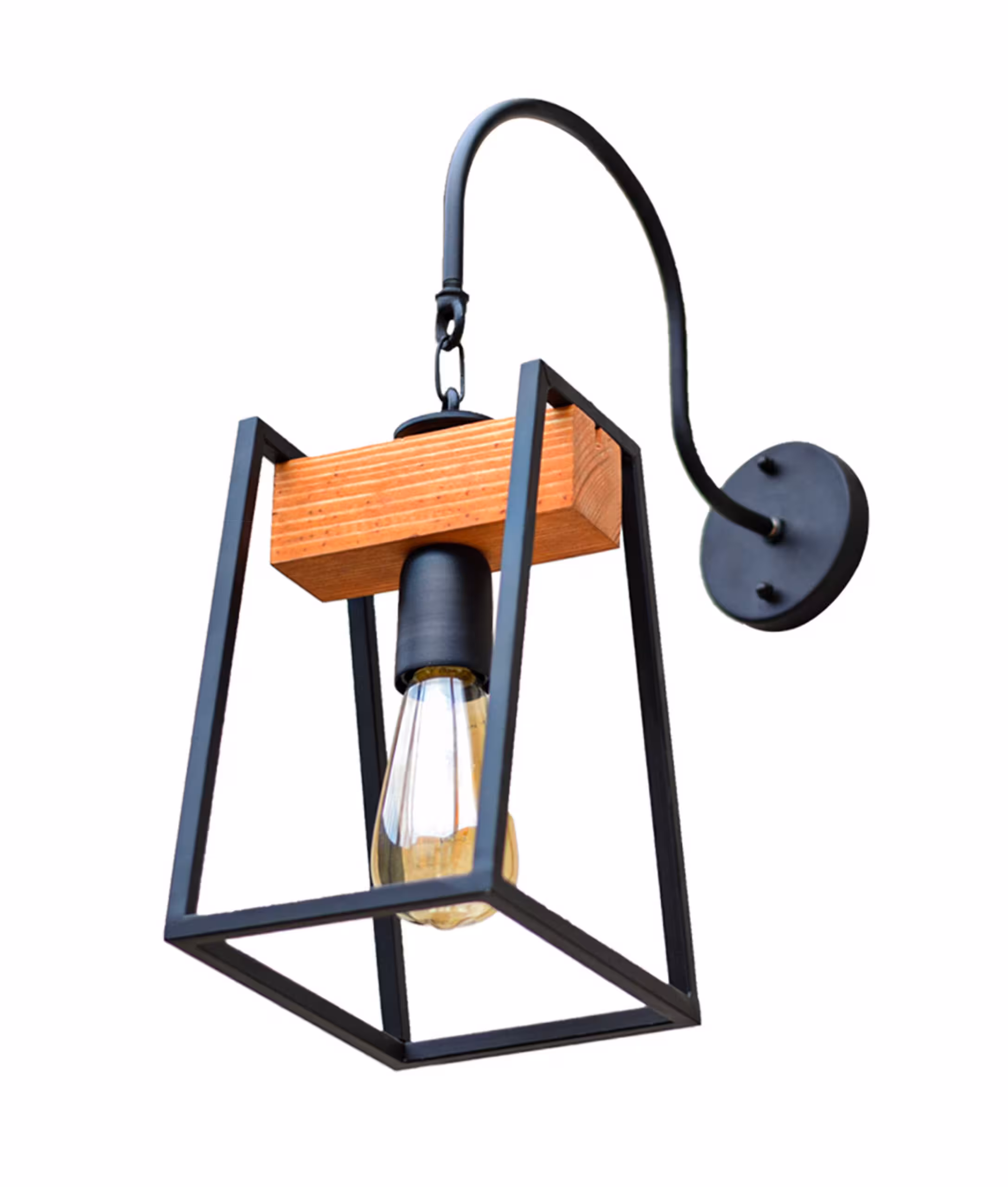 دیواری تک شعله چوب فلز (20140/0)