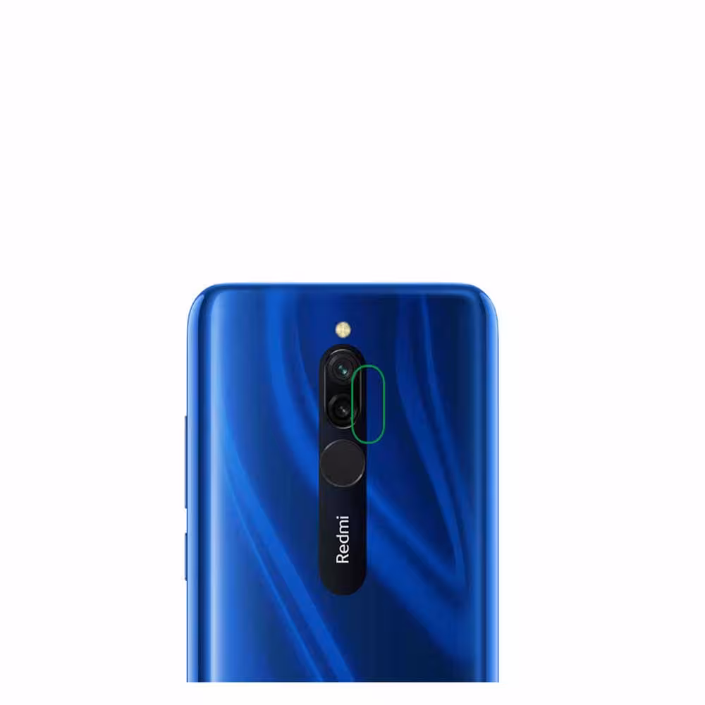 محافظ لنز دوربین شیشه ای مناسب برای Xiaomi Redmi 8A