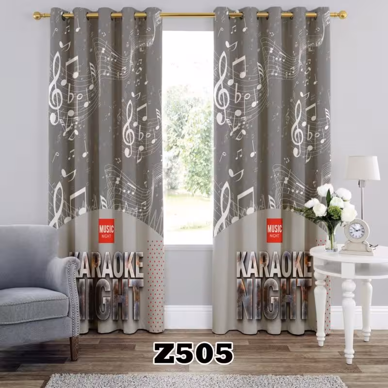 پرده سه بعدی طرح نت