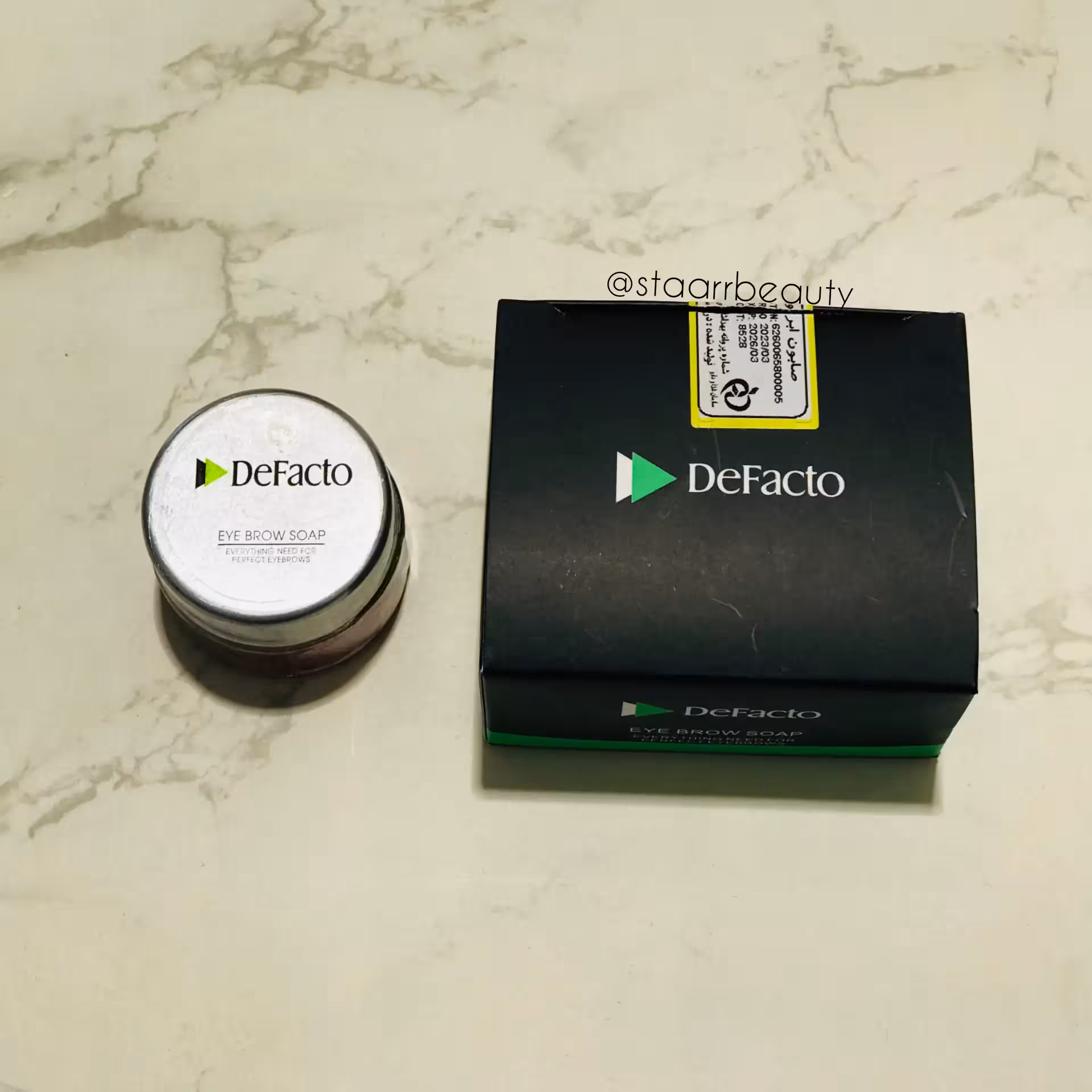 صابون لیفت ابرو موقت دفاکتو Defacto eyebrow soap