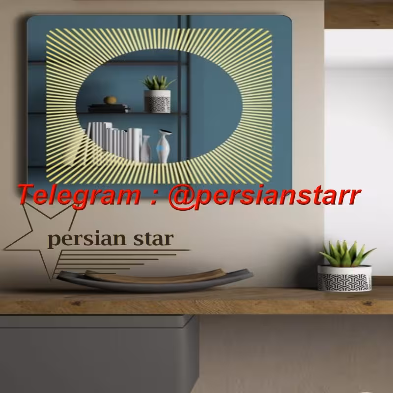 آیینه   سند  پلاس مستطیل LED