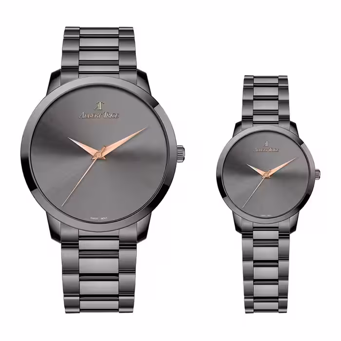 ساعت مچی ست آلبرت ترایس کد AT20342-18HM و AT20341-08HM