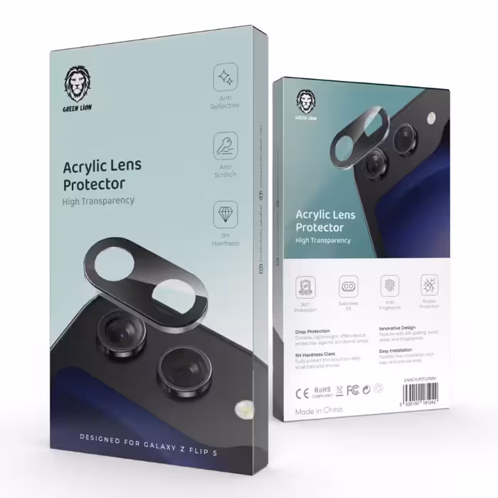 محافظ لنز دوربین گرین لاین Acrylic Lens Protector سامسونگ Z Flip 5