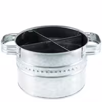 جاقاشقی گالوانیزه مدل دو دسته (استیل)