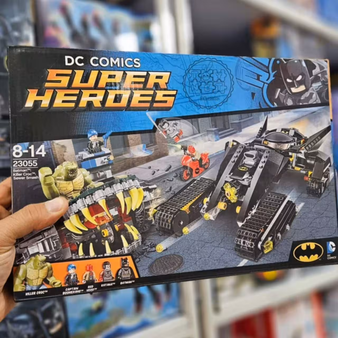 لگو بتمن و کروک شرور 759 قطعه کد 23055