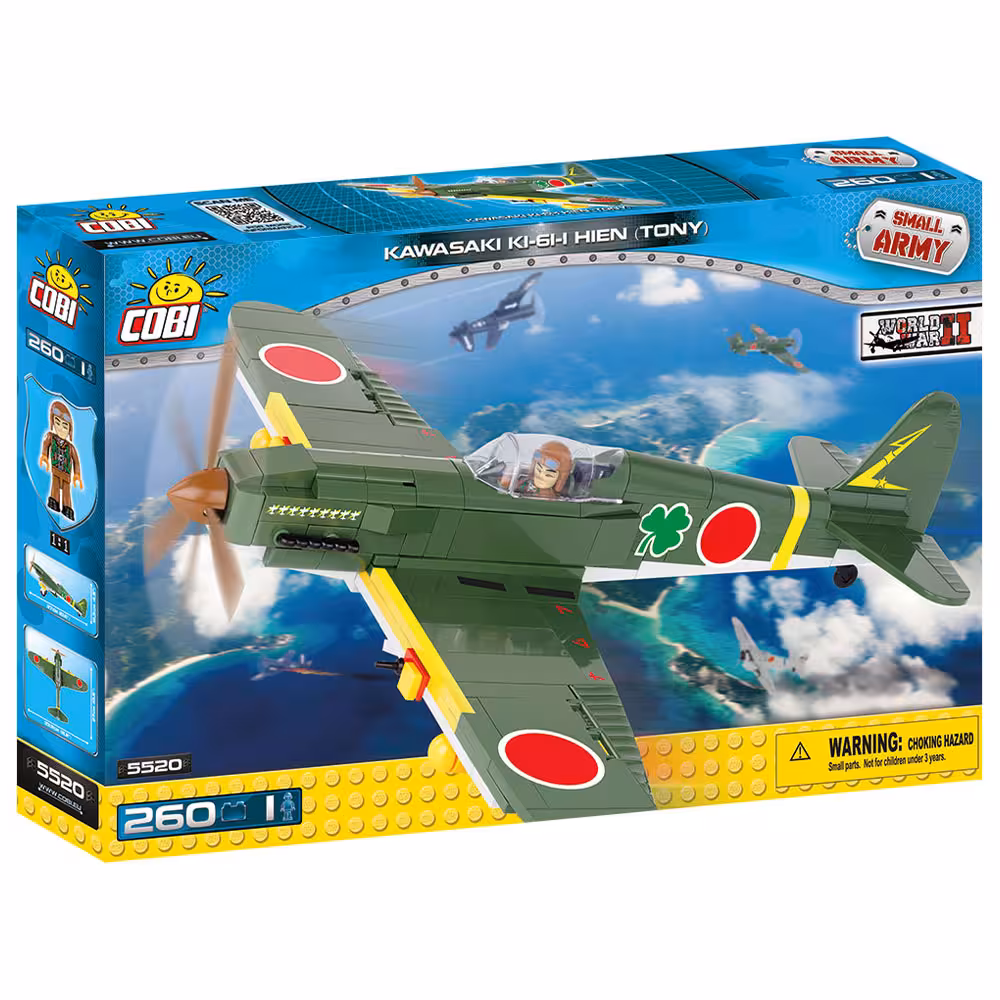 هواپیما جنگنده ساختنی کوبی مدل ‘Kawasaki Ki-61-I Hien ‘Tony کد 5520