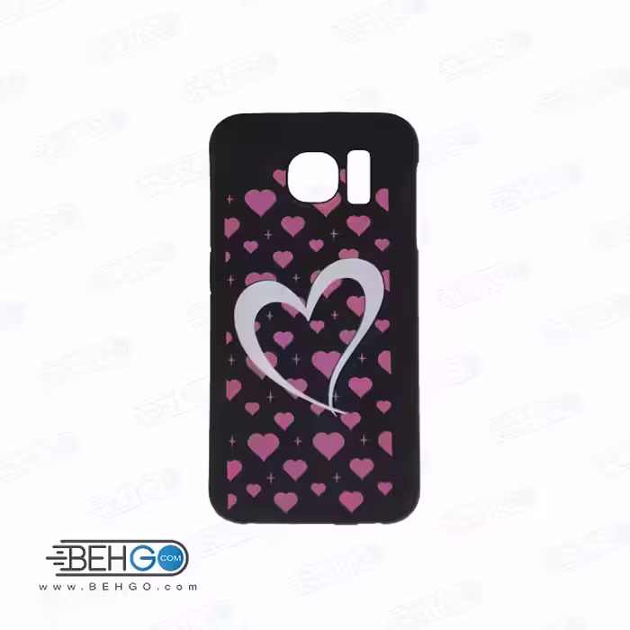 قاب گوشی سامسونگ اس سیکس s6 طرح دار مدل قلب Back cover For Samsung galaxy S6