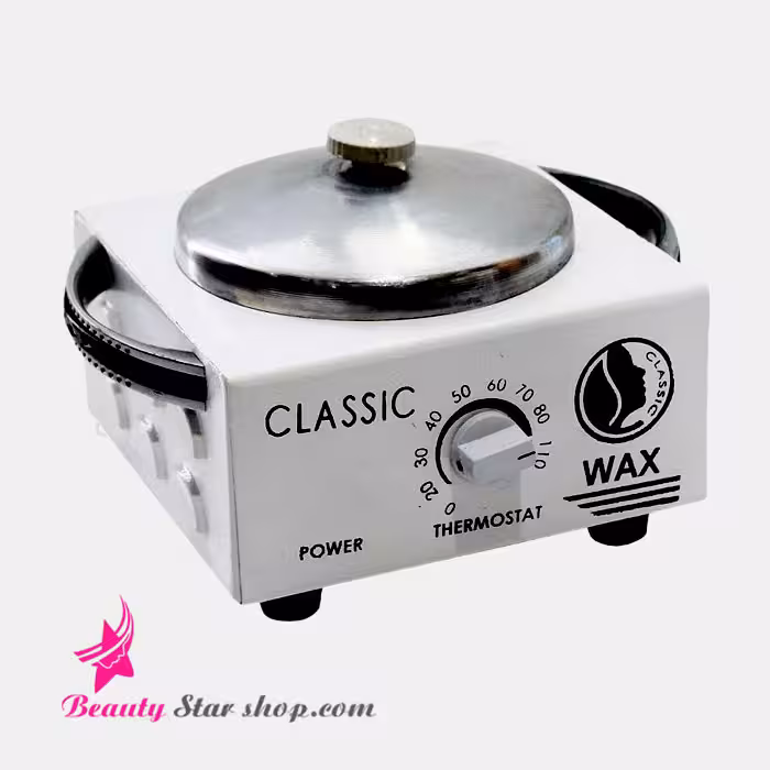 دستگاه وکس و موم گرم کن سفید وکس کلاسیک مدل تک قابلمه ای