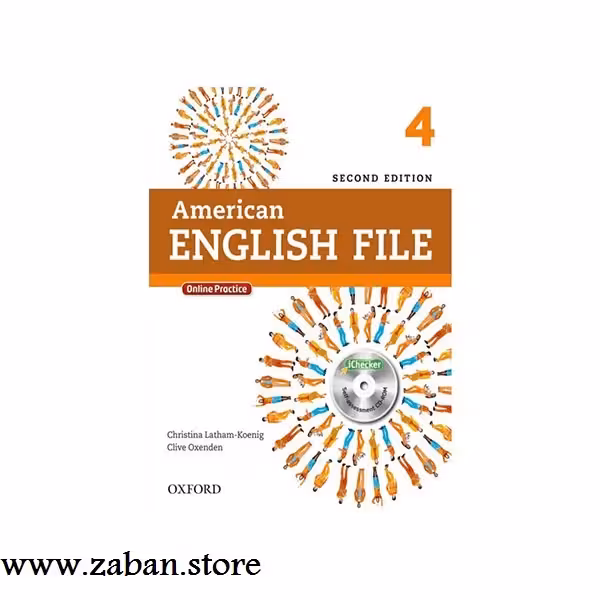 کتاب امریکن انگلیش فایل چهار ویرایش دوم American English File 4 2nd Edition وزیری