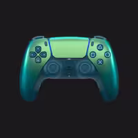 دسته وایرلس کنسول PS5 DualSense رنگ سبز کروم