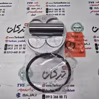 رینگ و پیستون ( پستان ) موتور بنلی 250 تک سیلندر کیفیت درجه 1 ( شماره 0/25 )