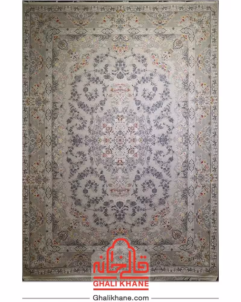 فرش تهران 1200 شانه طرح دوریس کرم