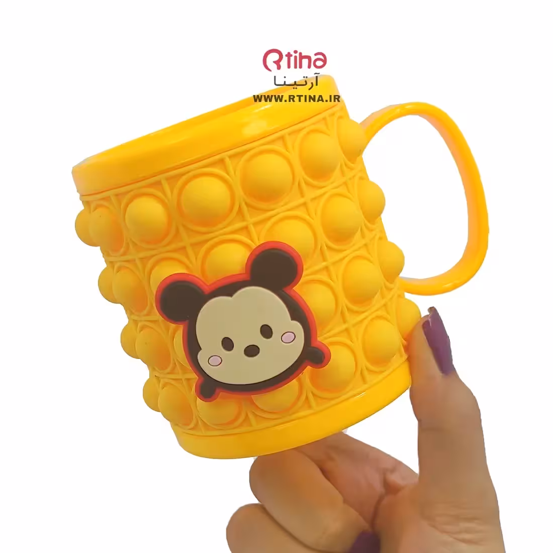 ماگ پاپیت/ لیوان سیلیکونی فانتزی بچه گانه و بزرگسال