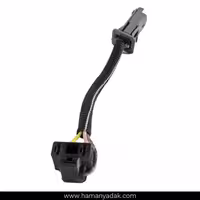 سوکت تبدیل چراغ پژو 206 مادگی برند  BBZ