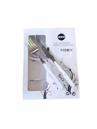 چاقو و چنگال دسته پلاستیکی دی ام جی