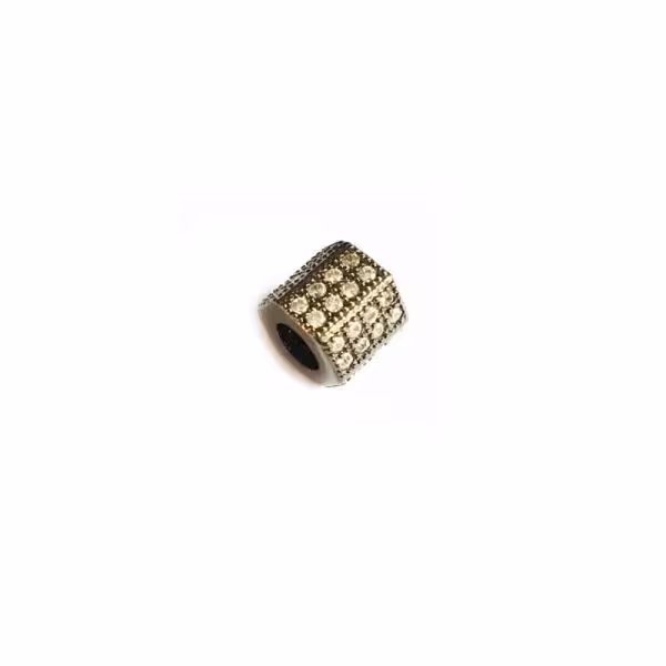 خرج کار نگین دار مشکی Swarovski سواروسکی 8mm کد SWA1010