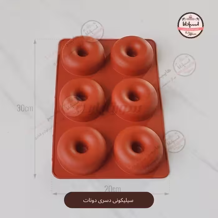 قالب سیلیکون دسری دونات متوسط