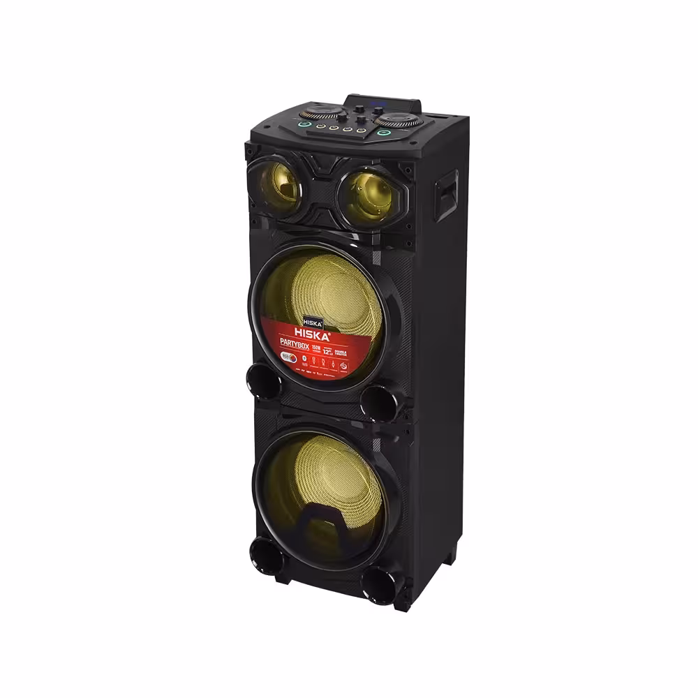 اسپیکر بلوتوثی هیسکا مدل HISKA PARTY BOX 1017hiska party box 1017