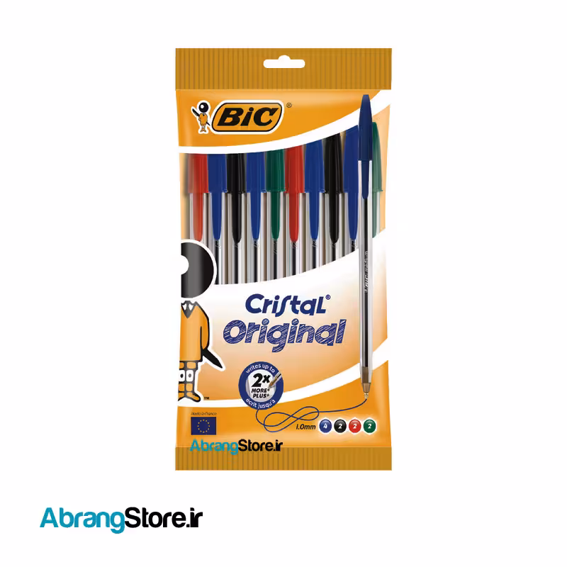 خودکار کریستال اورجینال بیک ست 10 عددی | Bic Cristal Original