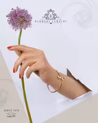 خرید دستبند طلای زنانه ونکلیف