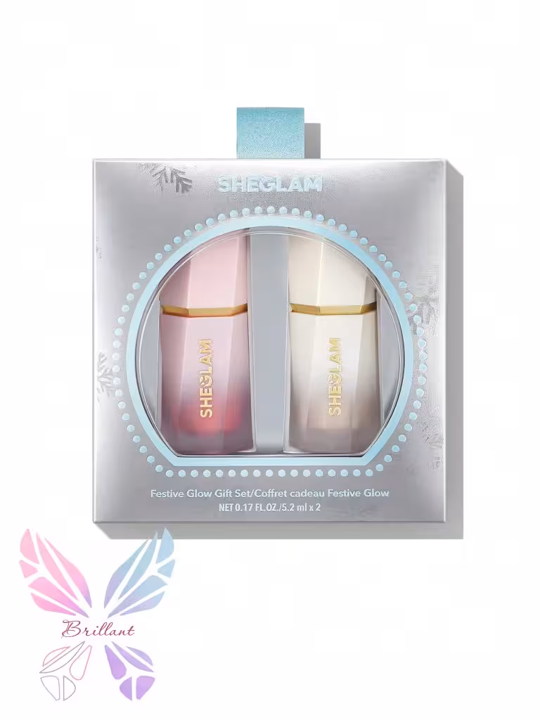 ست هدیه رژگونه و هایلایتر شیگلم