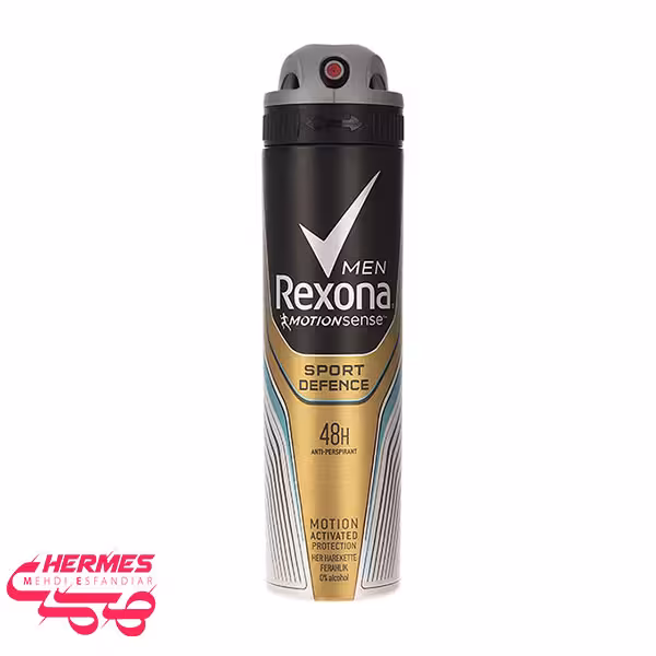 اسپری ضد تعریق مردانه رکسونا مدل Sport Defence