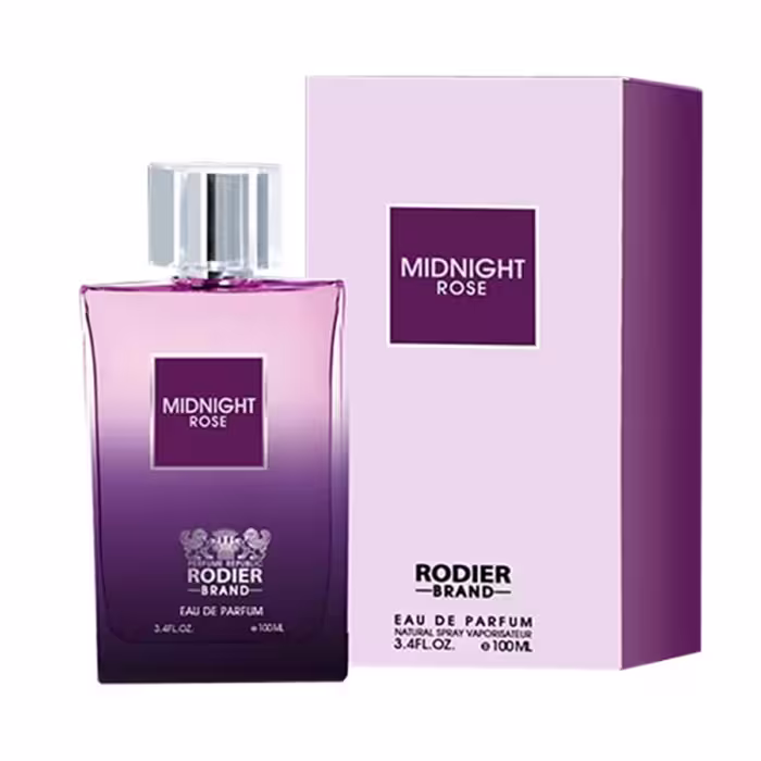 ادو پرفیوم زنانه رودیر مدل midnight rose حجم 100 میلی لیتر