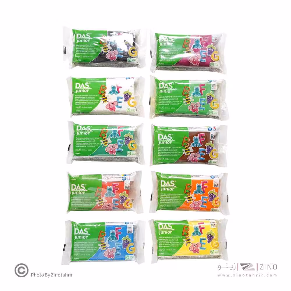 خمیر10رنگ100گرمی داس کد349200