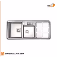 سینک توکار کد 855 استیل البرز