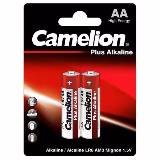 باتری قلمی آلکالاین پلاس کملیون مدل LR6-BP2