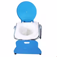 توالت فرنگی دیواری تاشو سینکو با قیف ژله ای