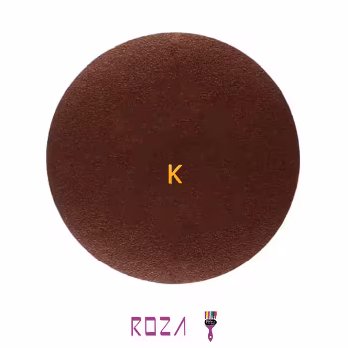 سنباده پشت کرکی 115 میلی متر بدون سوراخ روزا