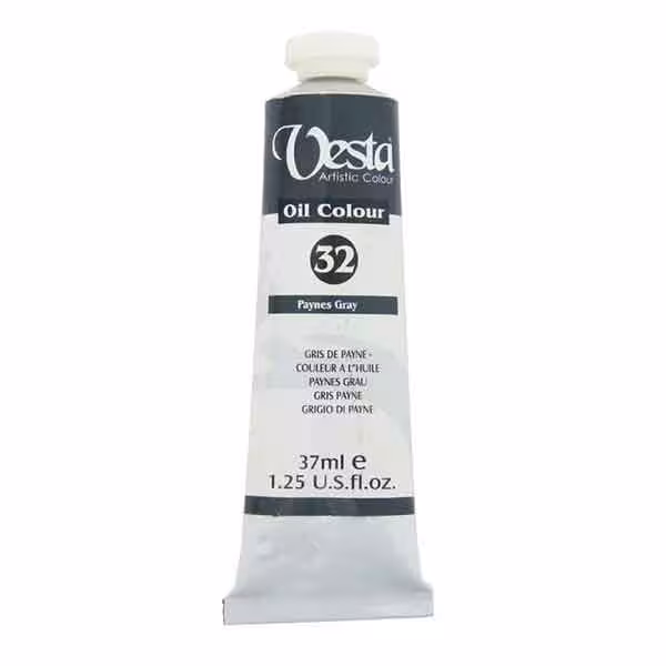 رنگ روغن وستا Paynes Gray 32