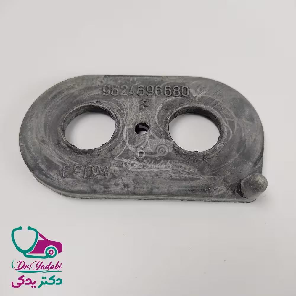 واشر لاستیکی لوله رفت و برگشت آب رادیاتور بخاری پژو 206 شرکتی ایساکو اصل 2050202199