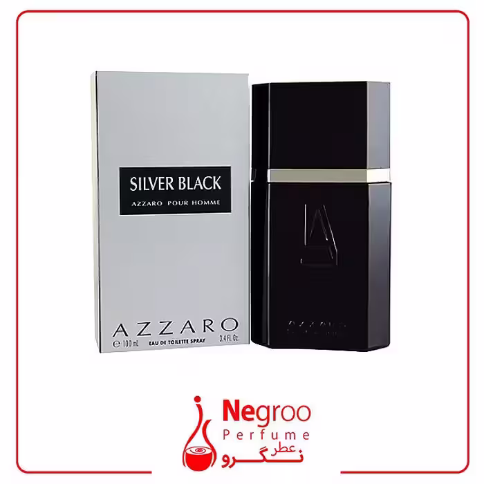 عطر ادکلن آزارو سیلور بلک 100 میل