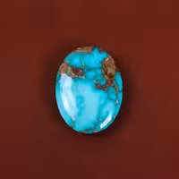 نگین فیروزه شجری کد 29562 - جواهری مشاهیر