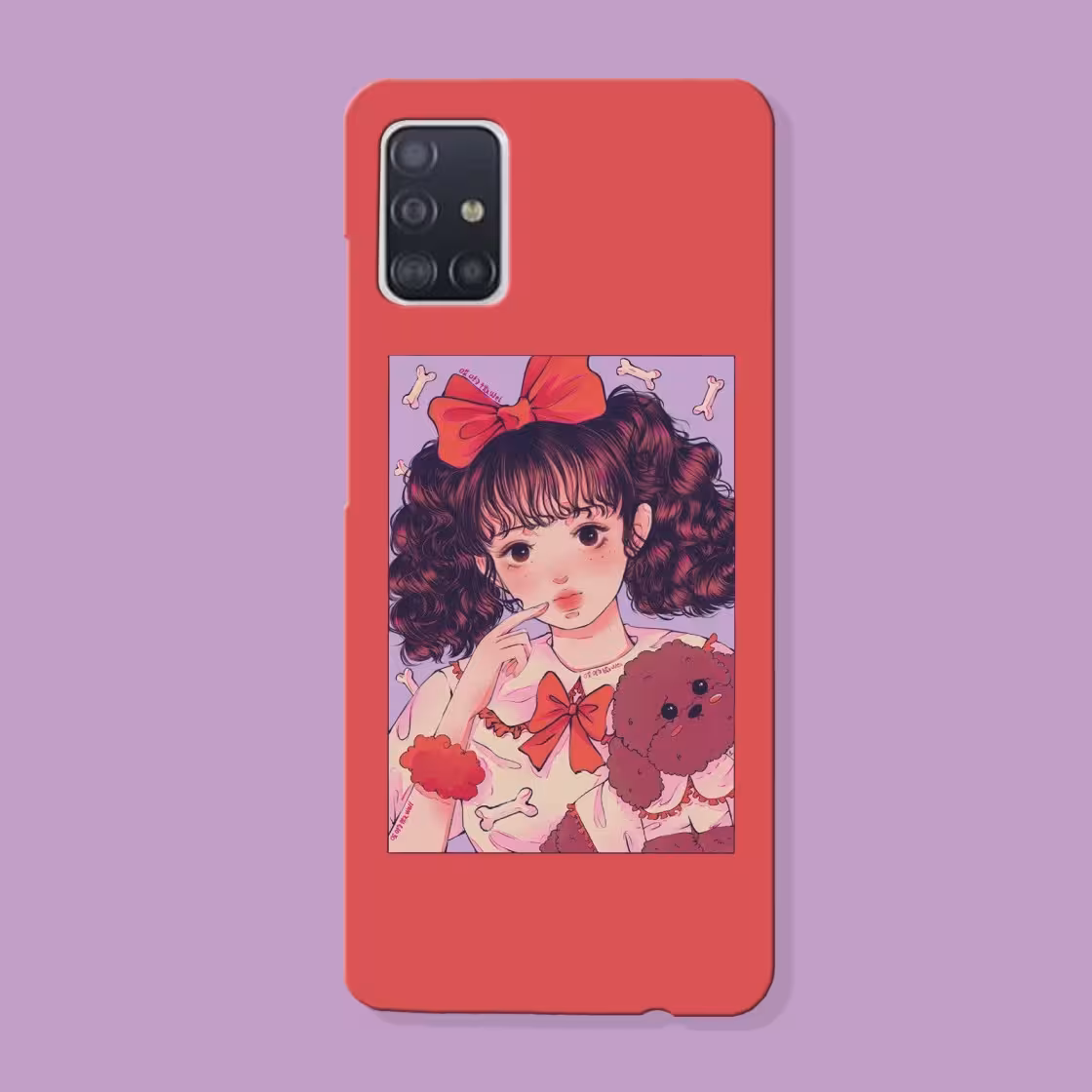 کاورد گارد قاب مناسب برای گوشی موبایل سامسونگ A51 -کد2042