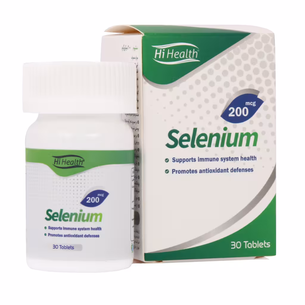 قرص سلنیوم (200 میکروگرم) های هلث