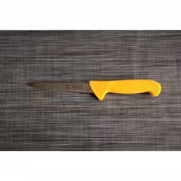 چاقوی قصابی استخوان‌گیری زولینگن (Solingen) مدل Max Melchi با تیغه 15 سانتی‌متر و دسته زرد – ساخت آلمان