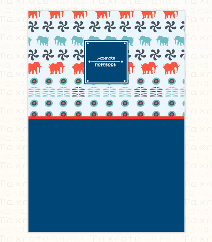 دفتر 100 برگ سیمی کد 9110.طرح 3