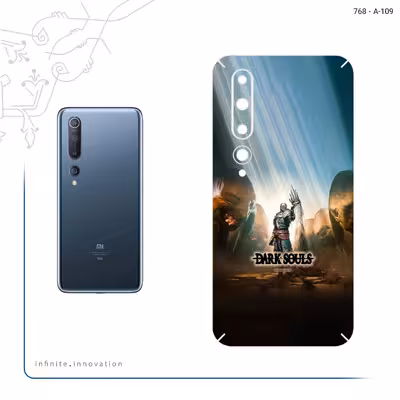 برچسب پوششی ماهوت مدل Dark Souls Game Series مناسب برای گوشی موبایل شیائومی Mi 10 5G