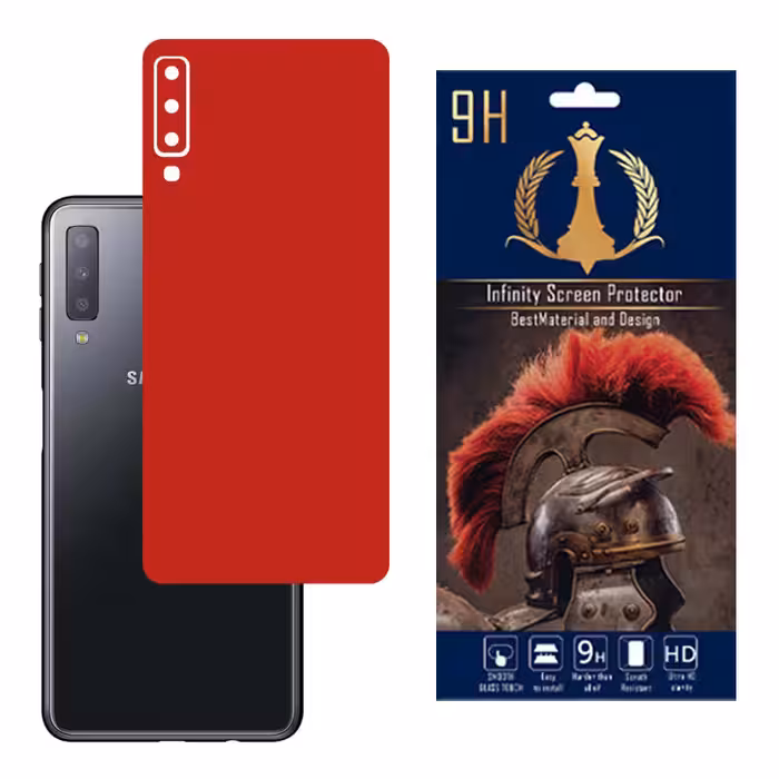 برچسب پوششی اینفینیتی مدل PRO MAX مناسب برای گوشی موبایل سامسونگ Galaxy A7 2018 / A750 به همراه محافظ صفحه نمایش