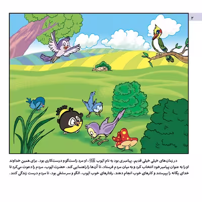 کتاب قصه هایی از پیامبران 13 حضرت ایوب (ع) اثر فاطمه قدیانی انتشارات برف