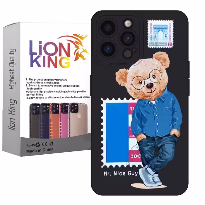 کاور لاین کینگ مدل پستچی مناسب برای گوشی موبایل  اپل IPhone 13 pro  