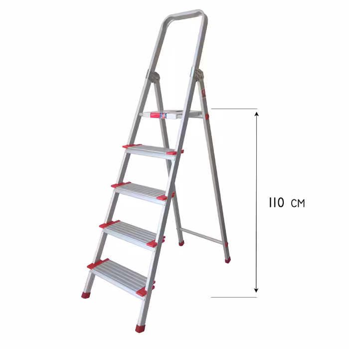  نردبان 5 پله پهن آلوپات مدل STEP5